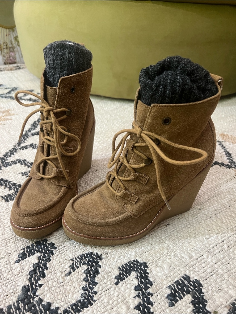 Gap Moccasin wedge bootie. 7